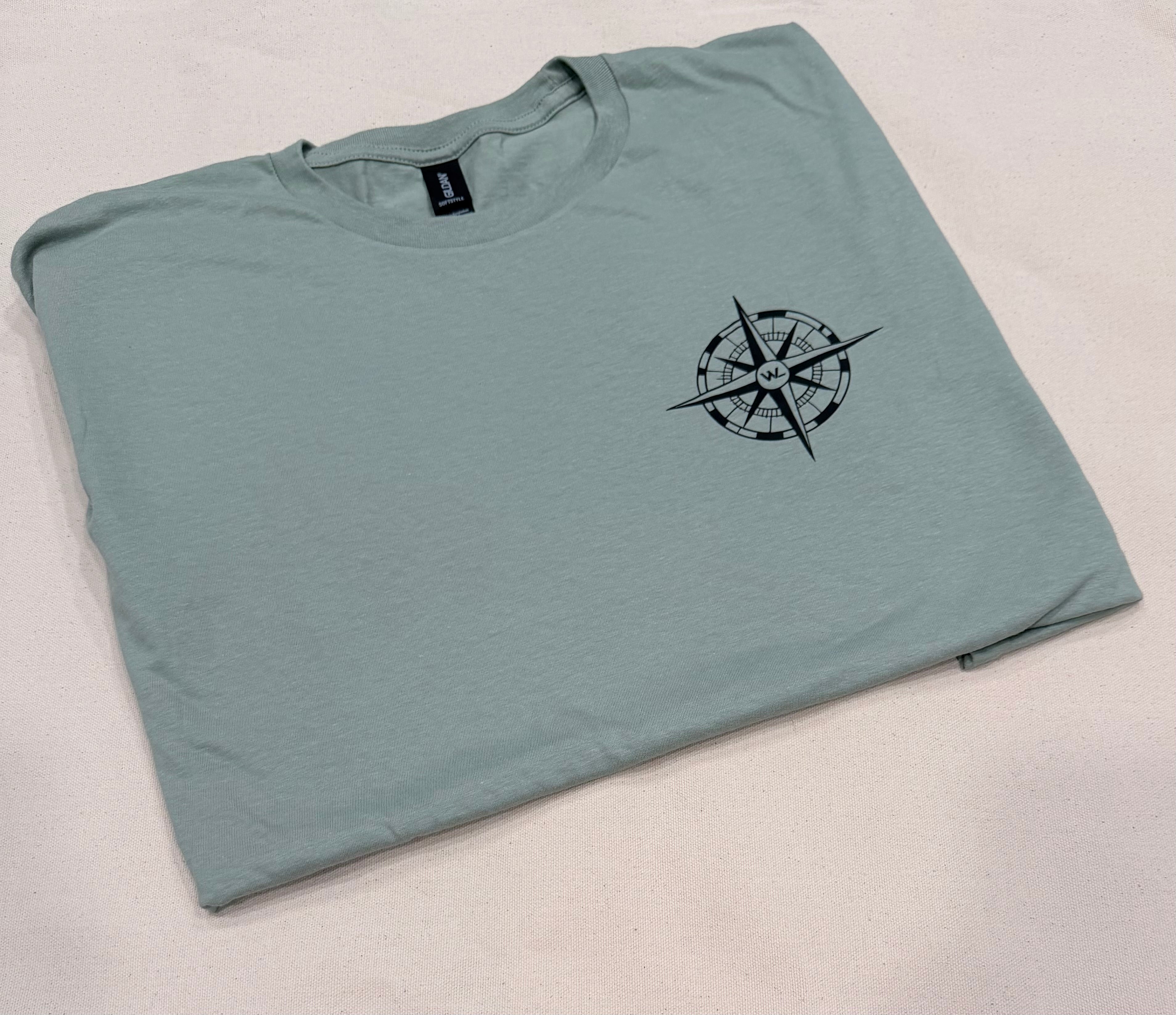 Way of Life Apparel – “He Will Teach You” Compass Tee