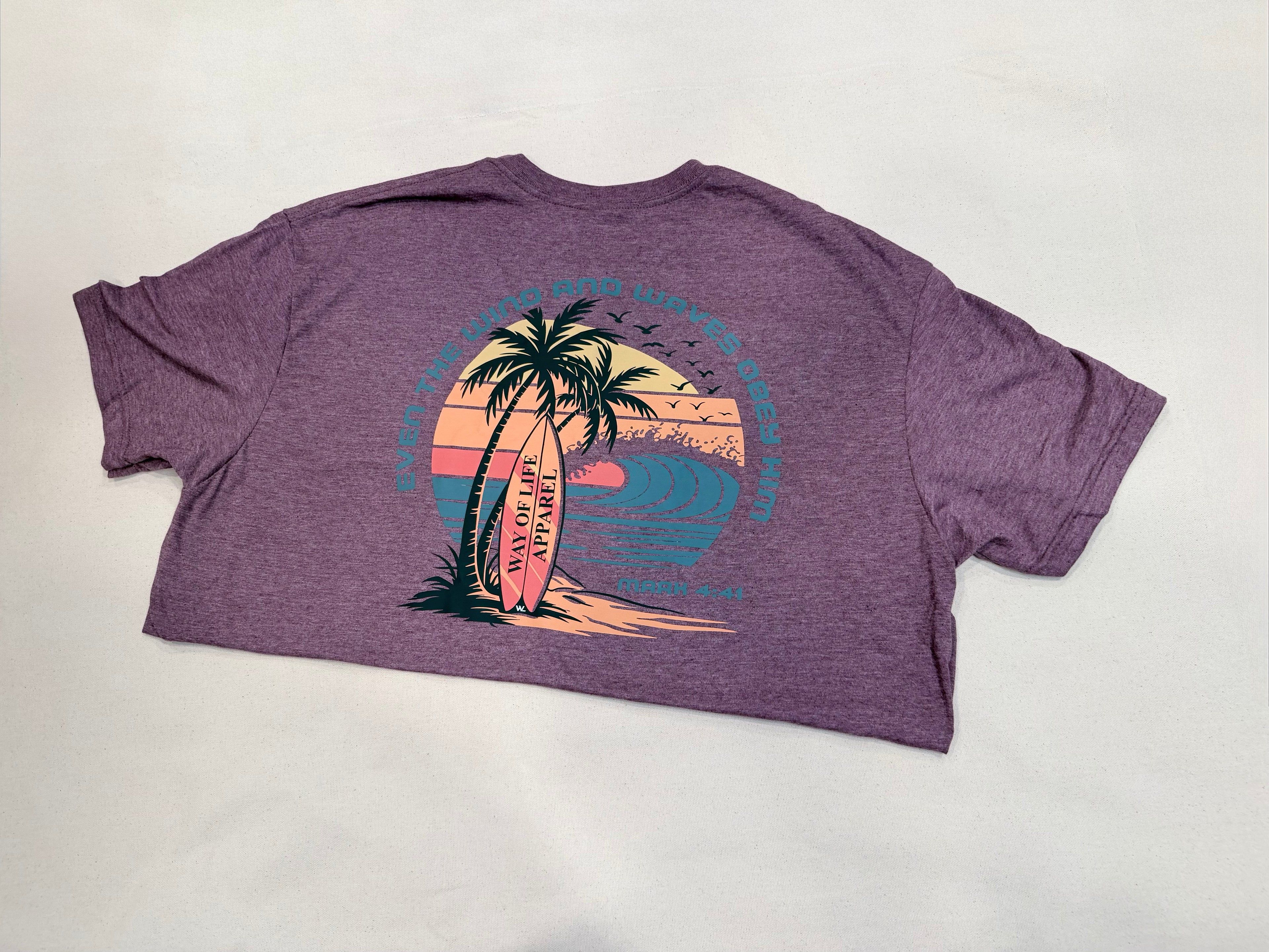 Way of Life Apparel – “Wind & Waves” Tee